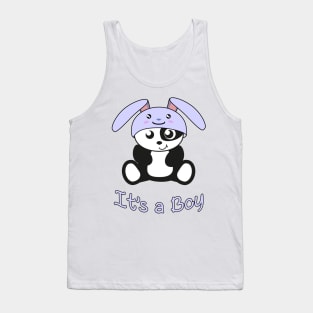 Panda, It's a boy, for birth, birthday, baby boy Tank Top